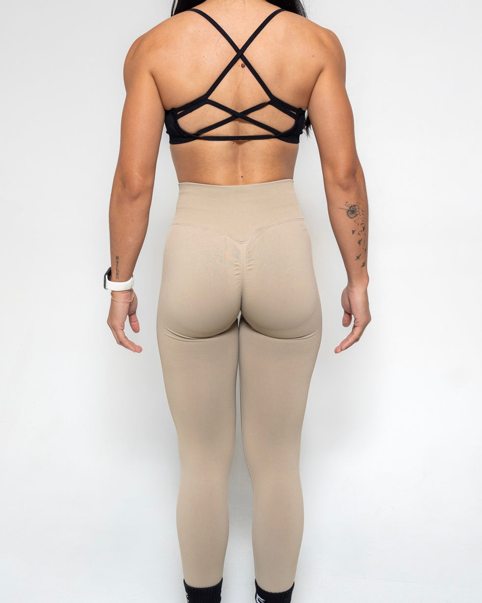 Leggings FlexGlow Beige